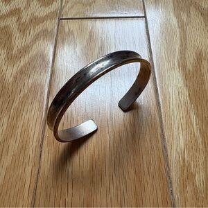 Gold-Toned Hairtie Cuff Bracelet